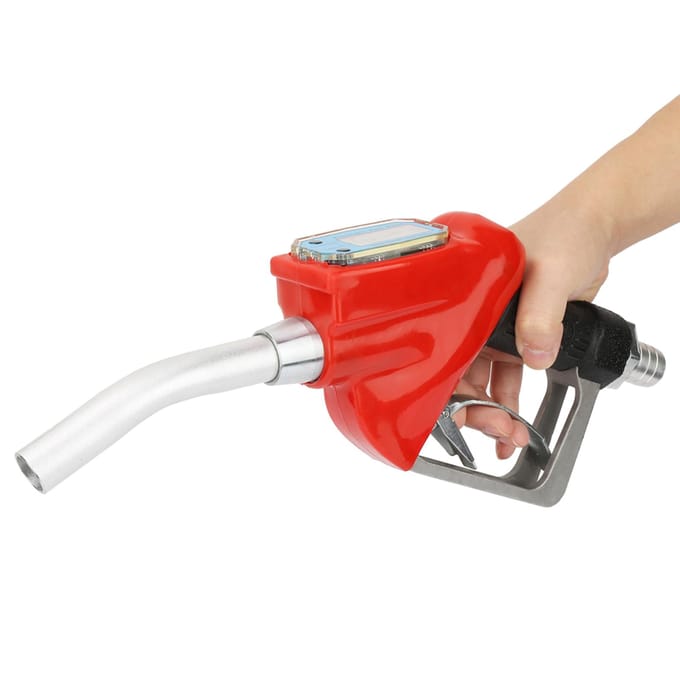 Elektronische Meting Brandstof Dispenser Meter Pistool voor Olielevering(met batterij)