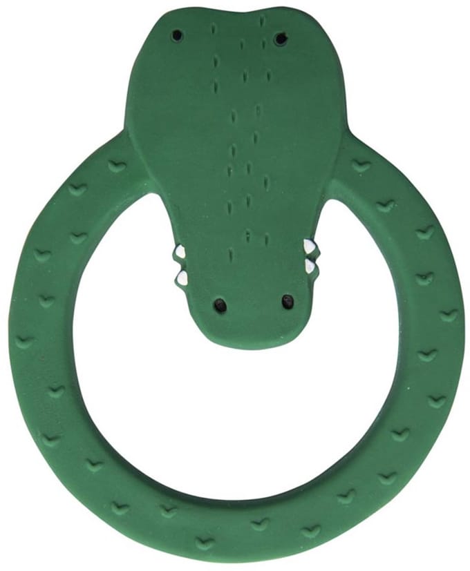 Trixie Baby Trixie Teething Ring Round - Mr. Crocodile