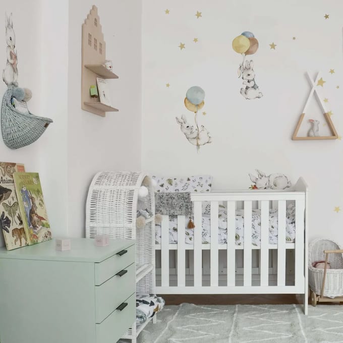 Stickers voor baby's Dekornik Happy Rabbits Wonderland Set