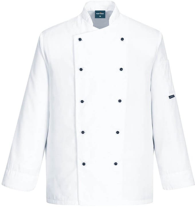 Portwest Somerset Koksjas C834 - Wit - L