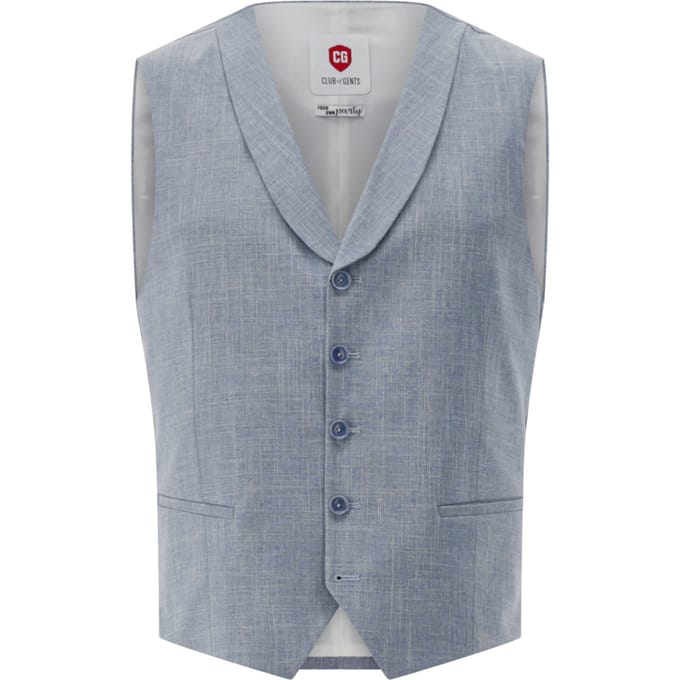 Club Of Gents Paddy Gilets Blauw 20.170s0-61