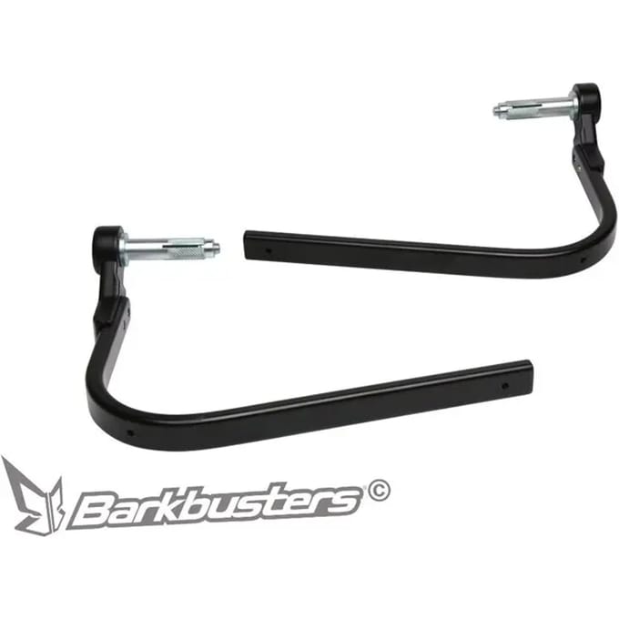 Montageset handbeschermers met simpele bevestiging en holle stuurpen Barkbusters