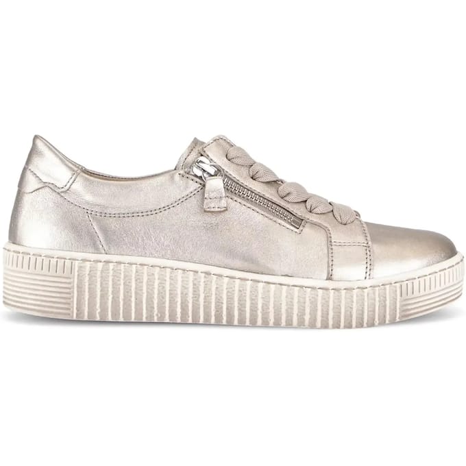 Metalen Satijnen Sneakers Gabor
