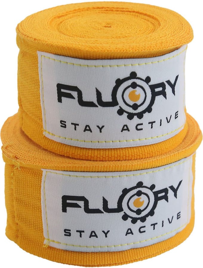 Fluory Boksbandages Hand Wraps Oranje 500 cm