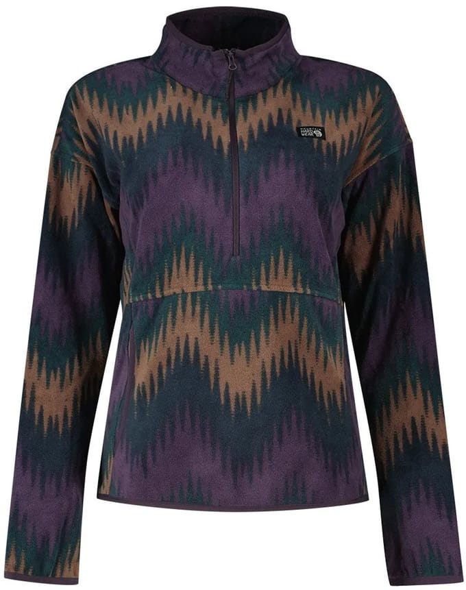 Mountain Hardwear Novelty Microchill Fleece Paars L Man