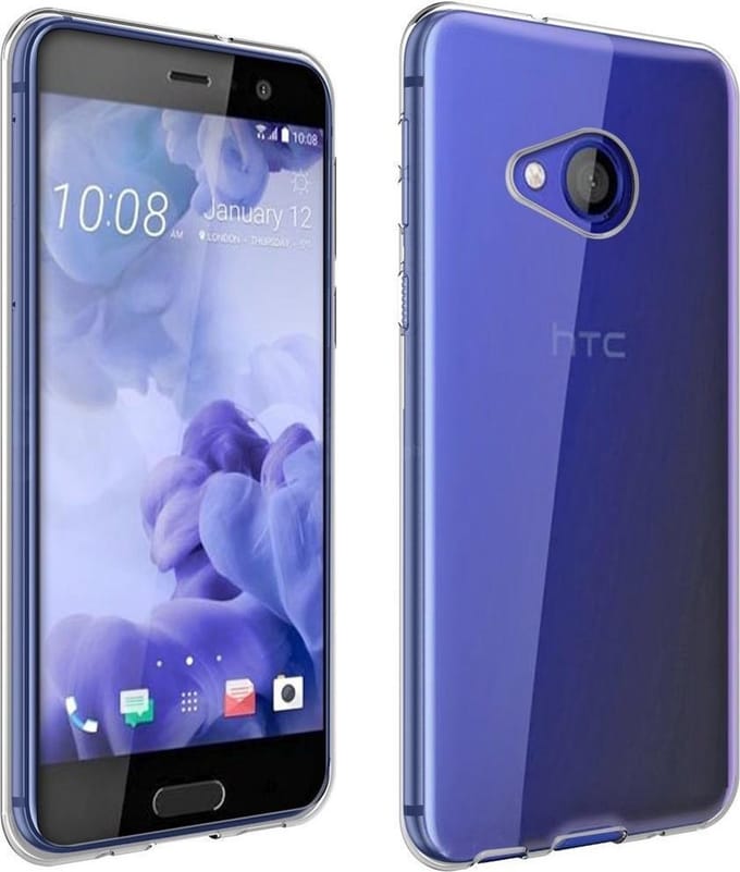 Transparant TPU Siliconen Smartphonehoesje voor HTC U Play