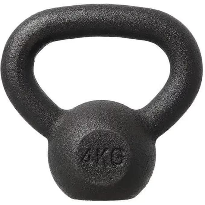 HMS Kettlebell - Gietijzer - 20 kg - Zwart