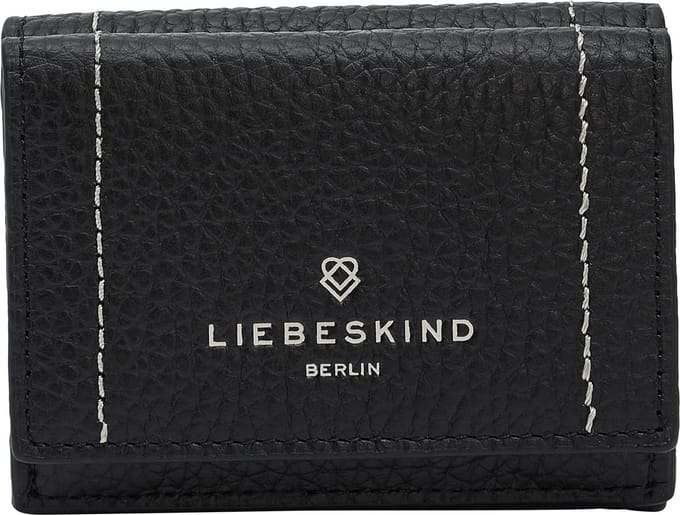 LIEBESKIND BERLIN Leren Portemonnee Geri Lillian Wallet Black Zwart