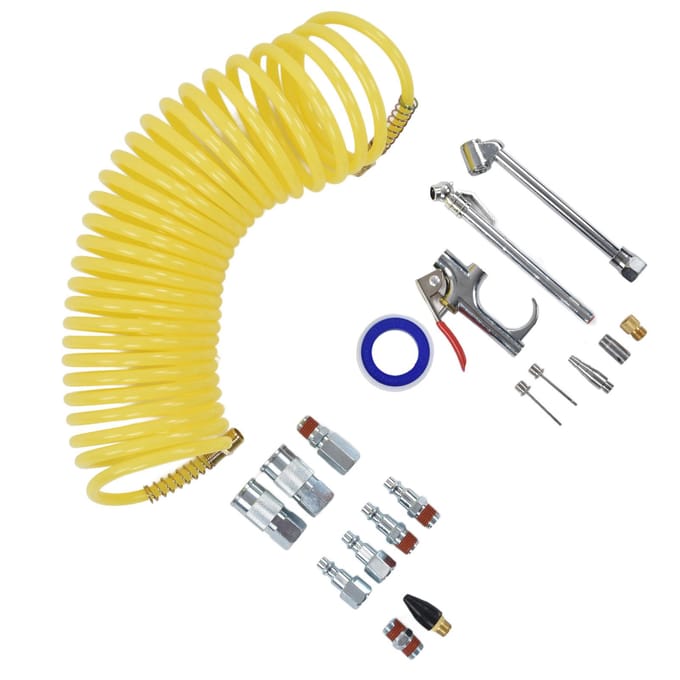 Luchtslangset voor bandencompressor 14 inch NPT Industriële connector Snelkoppelingen Blaaspistoolset