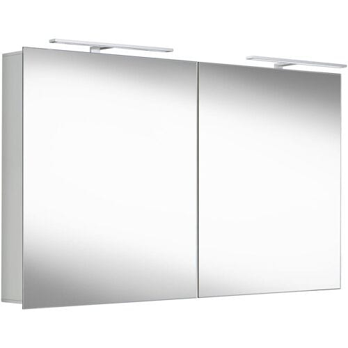 Megabad Profi Collection Alu 100 LED mirror cabinet S120 MBRSPS120