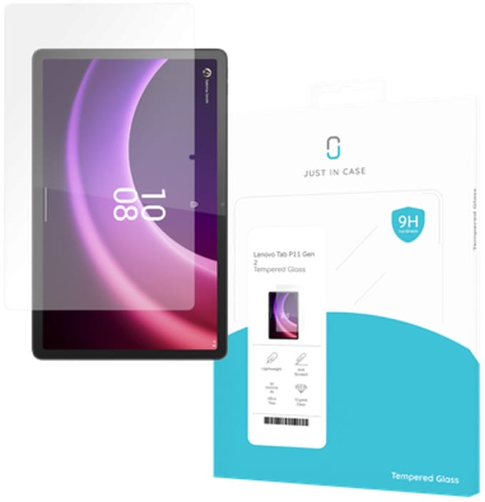 Just in Case screenprotector geschikt voor Lenovo Tab P11 (2nd Gen) - Screenprotector Tablet Glas