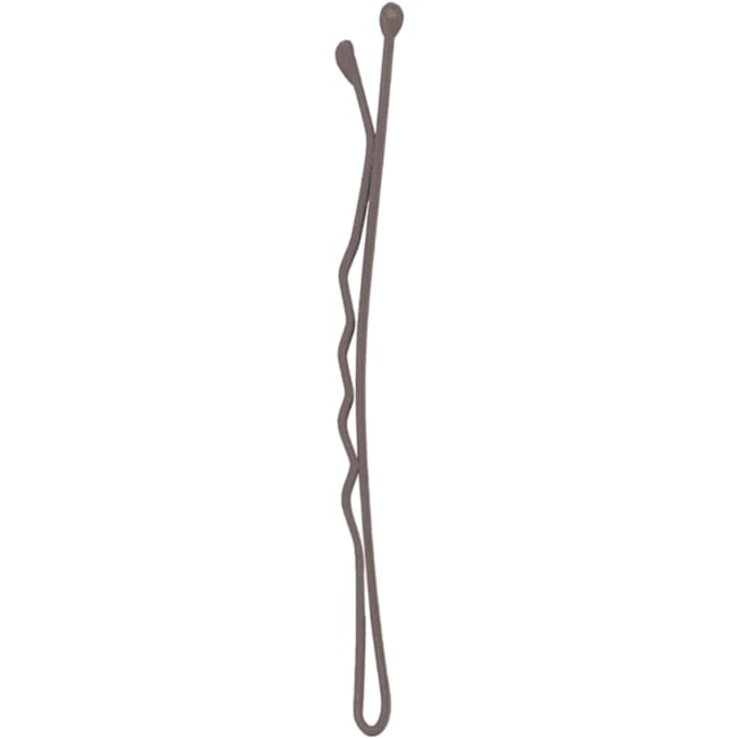 Best grip hairpins- mat bruine haarschuifspeldjes 12stuks