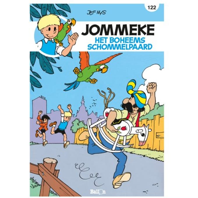 Het Boheems Schommelpaard - Jommeke Strip