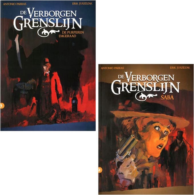 Strippakket De Verborgen Grenslijn (2 Stripboeken)