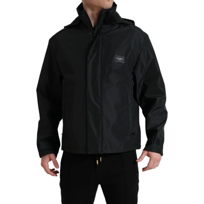 Hooded Jacket Zwart