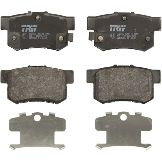 Remblokset TRW GDB3516, achter