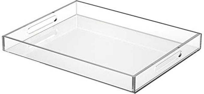 Heldere Decoratieve Lade Organizer 14x18 Inch - Spill Proof