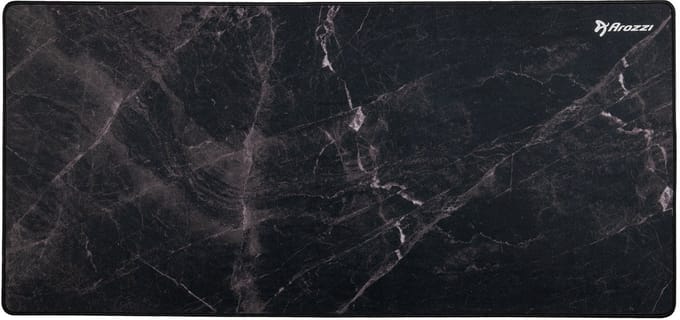 Arozzi Zona Muismat XL - 90 x 42 cm - Zwart Marmer