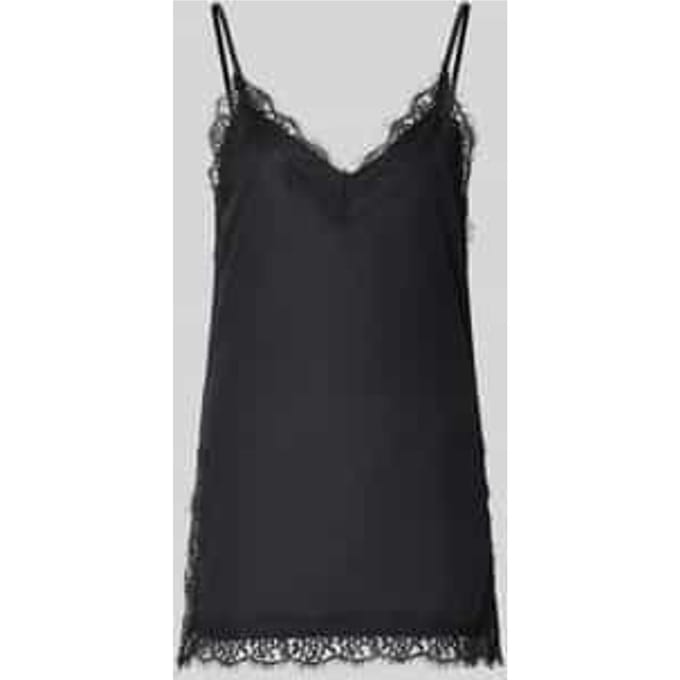 Blousetop met Met kant en spaghettibandjes