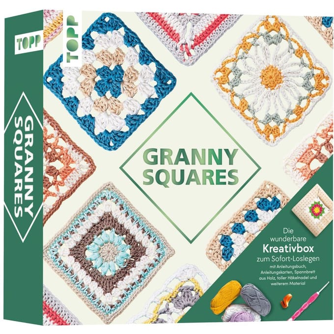 Creatieve doos "Granny Squares"