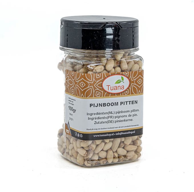 Tuana Kruiden - Pijnboompitten - Bakje 40 Gram - KP0216