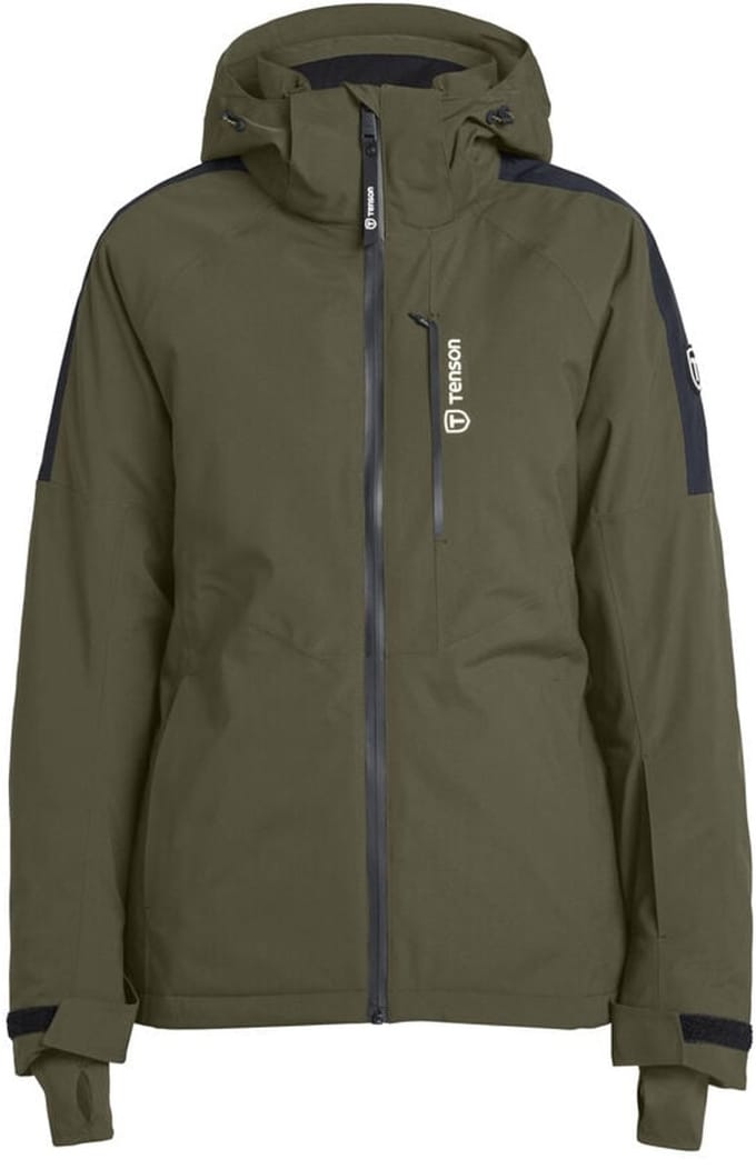 Tenson Core SkiJas Dames 465017093 - Olijfgroen - XS