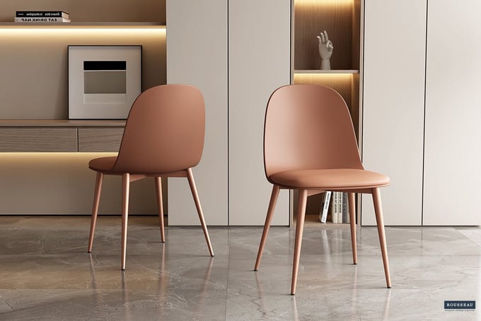 Stoel Jasmin | 51 X 44 X 81 Cm | Terracotta