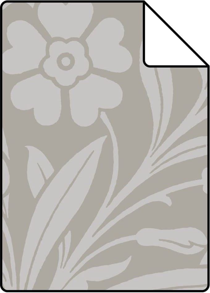 Proefstaal Origin Wallcoverings behang bloemen paars - 26,5 x 21 cm - 346637-S