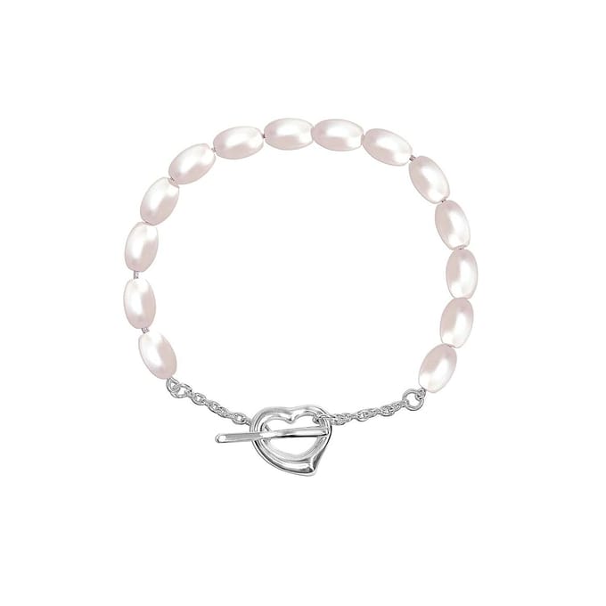 Damenarmband met Ovale Parel in 925 Sterlingsilver BIPU018