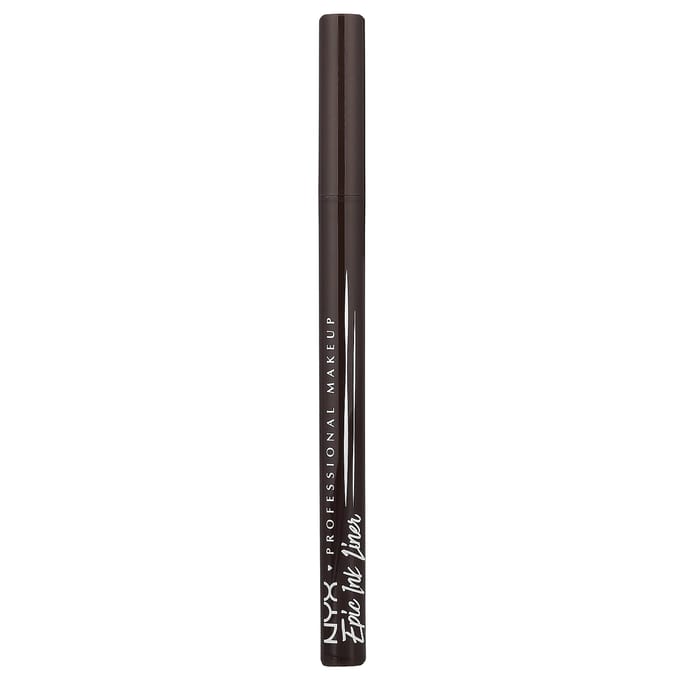 NYX Professional Makeup, Eye-liner Épique Waterproof, 04 Chocolat au Lait, 1 ml (0,03 fl oz) black