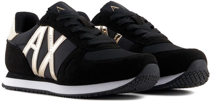 Armani Exchange Classique Contrasté Schoenen Zwart EU 36 1/2 Vrouw