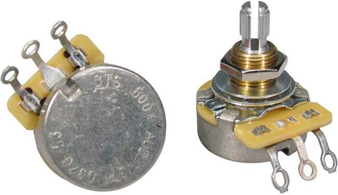 potentiometer 20 pcs bulk pack, 500K audio potentiometers