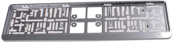 Autostyle Kentekenplaathouder 52 X 11 Cm Gunmetal