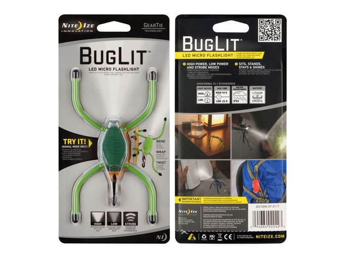 Nite Ize BugLit Green - Zaklamp - Groen