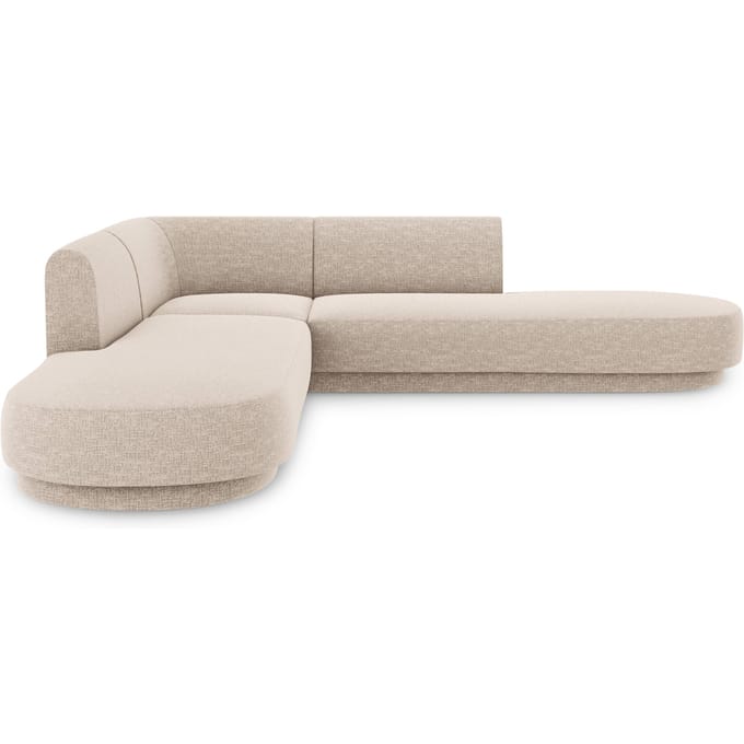 Hoekbank Miley open chenille | Micadoni Limited Edition