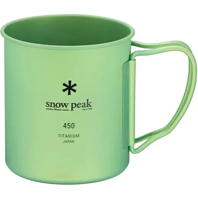 Mok in titanium enkele wand Snow Peak 450