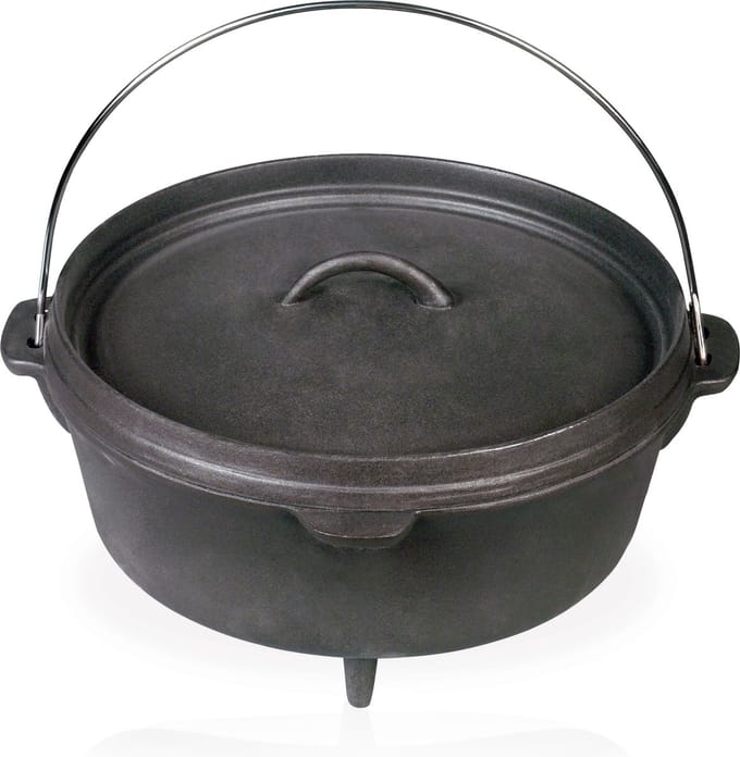 Barbecook - Junko sudderpot - Dutch Oven - Barbecuepan - Gietijzer - 9L