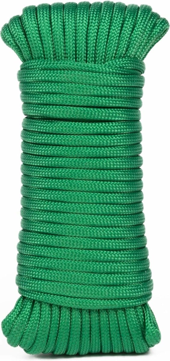 Benson Nylon Touw - Paracord - Ø 3 mm x 15 meter - Groen