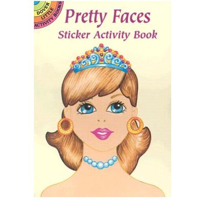 Pretty Faces Sticker Activity Book - Stillerman, Robbie