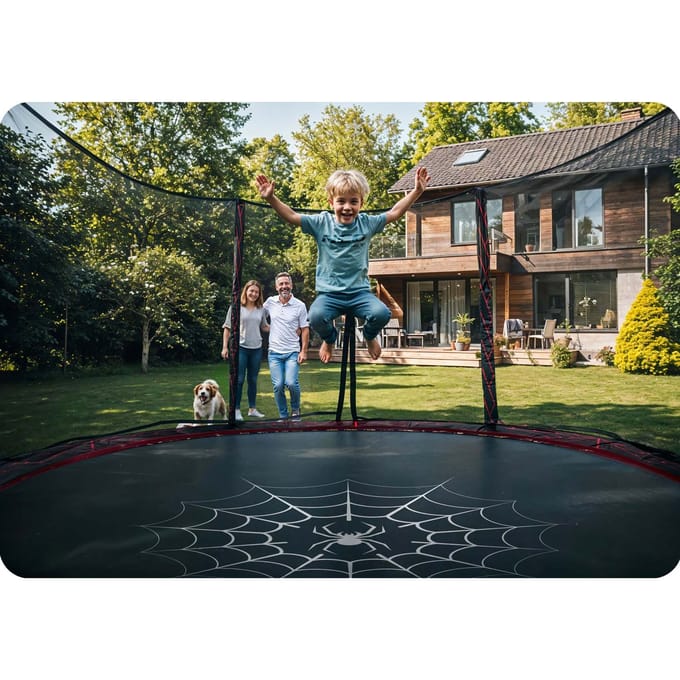 Neo-Sport - Trampoline - Tuintrampolina - 183 cm - Met Drabinka