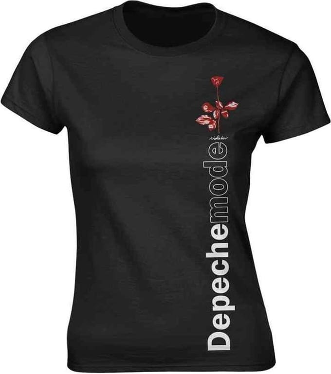 Depeche Mode - Violator Side Rose Dames T-shirt - M - Zwart