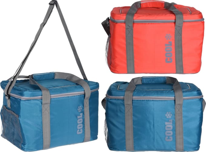 Koeltas 24 L - Oranje/Blauw