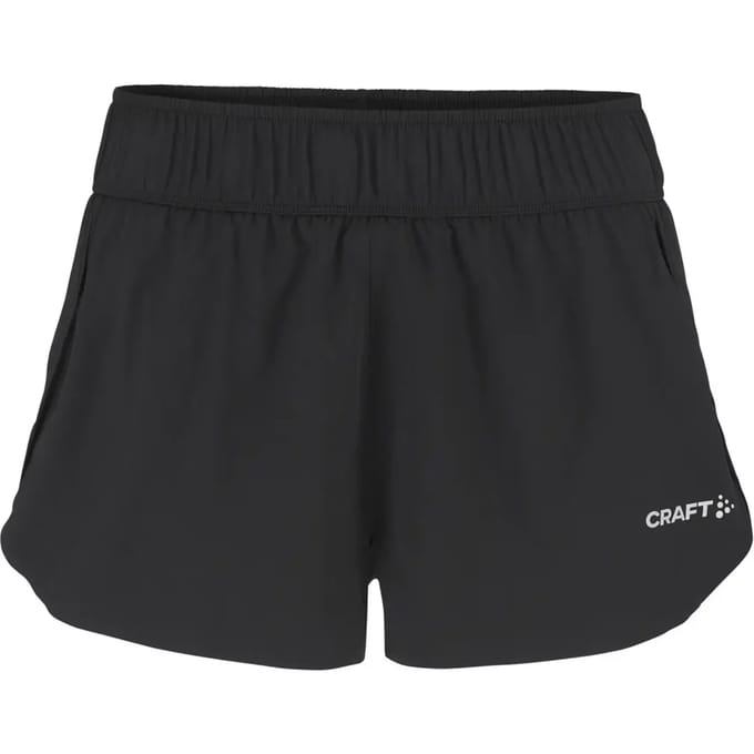 Craft Adv Essence 2 Marathon Short Dames - Zwart | Maat: M