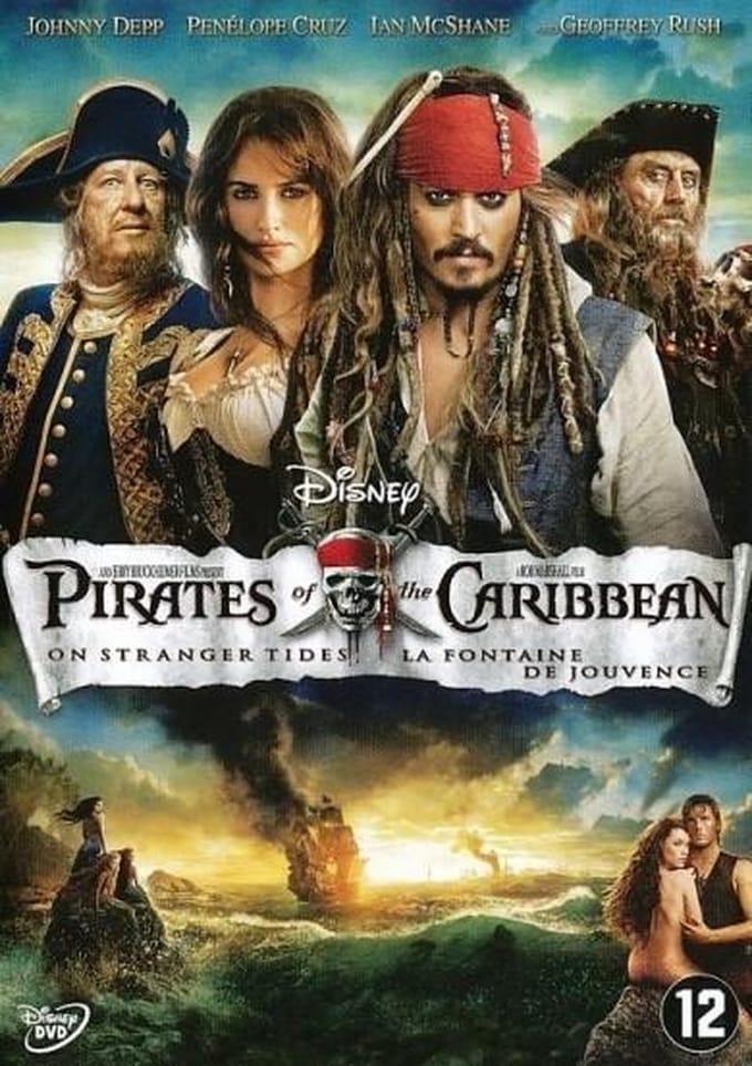 Pirates Of The Caribbean 4 - On Stranger Tides (DVD)