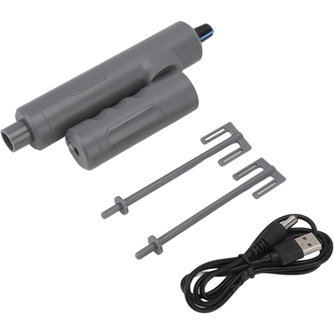 Mélangeur Électrique Manuel pour Résine Époxy Mélangeur Électrique Pliable pour Résine Époxy pour Mélanger Peinture Céramique grise