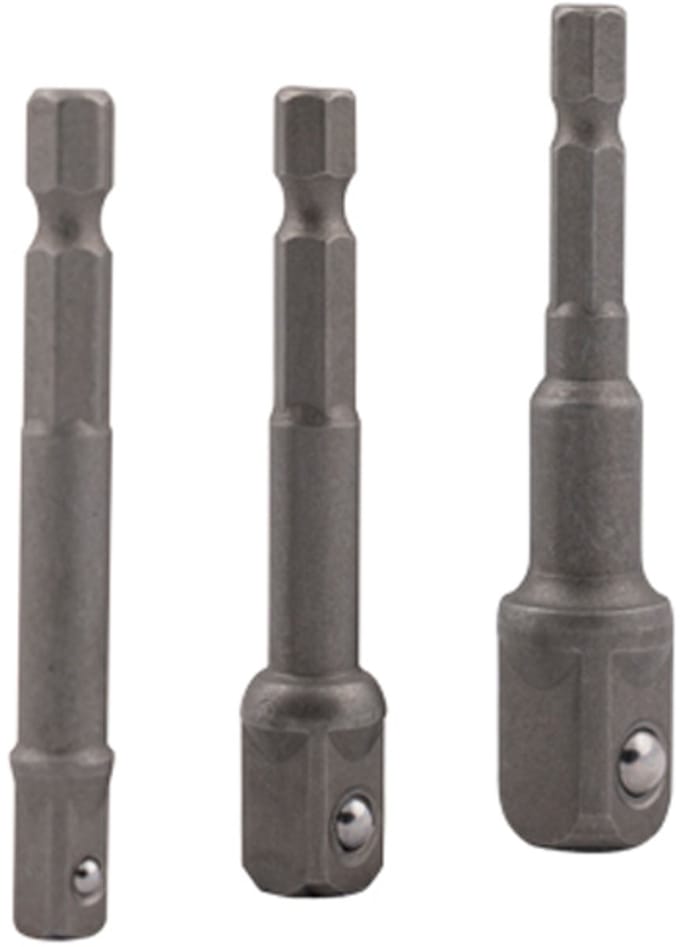 HBM 3 Delige Bit - Dop Adapterset met HEX Aansluiting