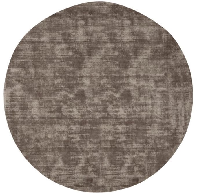 Must living vloerkleed La Belle rond viscose Ø200 cm - Sage green