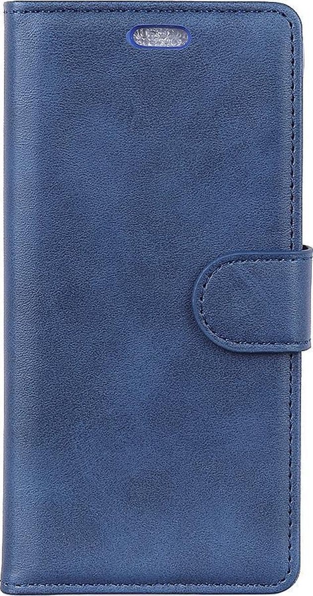 Luxe Book Case - Geschikt voor Samsung Galaxy S10 Hoesje - Blauw