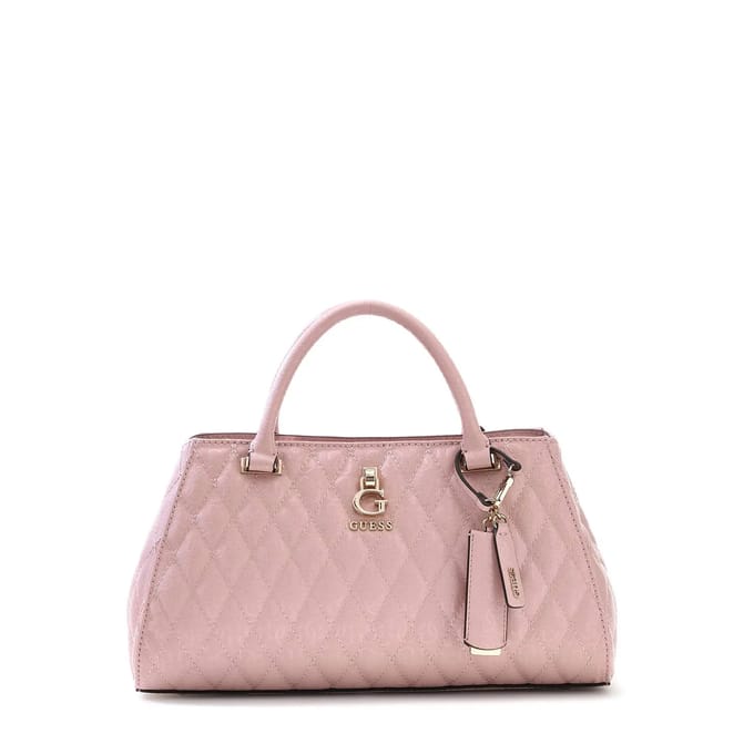 GUESS schoudertas handtas Tamara Girlfriend Satchel Light Pink roze