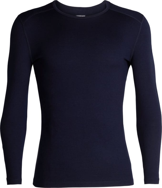 Icebreaker Mens 260 Tech LS Crewe - - Wintersport - Wintersportkleding - Thermokleding